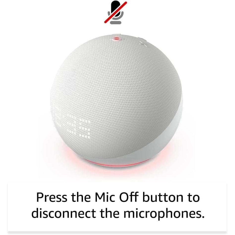 Amazon Echo dot 5 Bluetooth Speakers - White