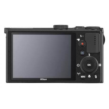 Compact Coolpix P340 - Black + Nikon Nikkor Wide Optical Zoom VR 24-120 mm f/1.8-5.6 f/1.8-5.6