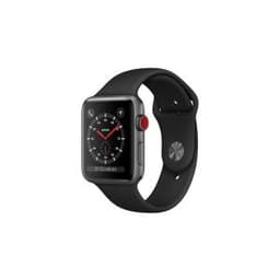 Apple Watch (Series 3) 38 - Aluminium Space Gray - Black