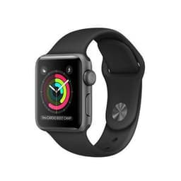 Apple Watch (Series 2) 2016 GPS 38 - Aluminium Space Gray - Black