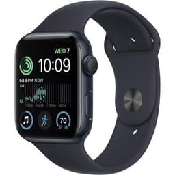 Apple Watch (Series SE) 2022 GPS + Cellular 44 - Aluminium Midnight - Sport band Black