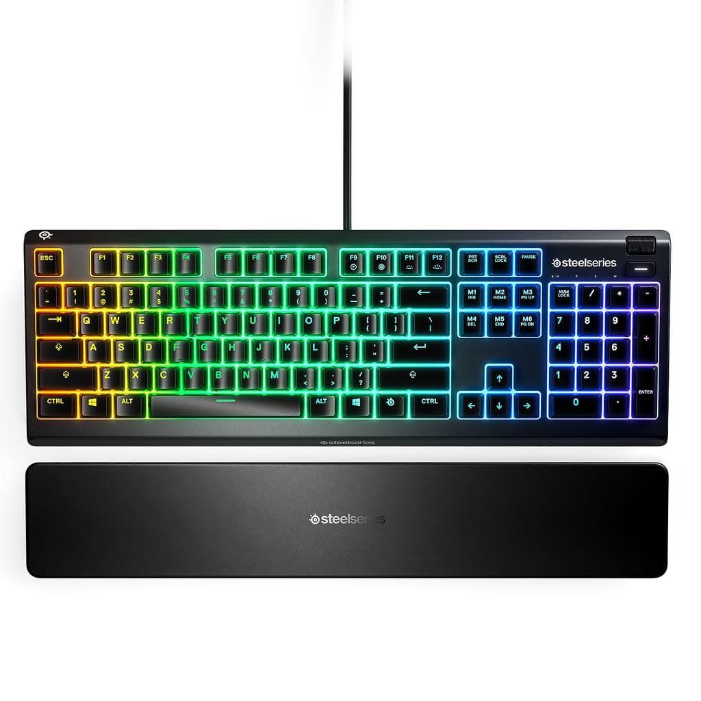 Steelseries Keyboard QWERTY English (US) Backlit Keyboard Apex 3