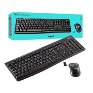 Logitech Keyboard QWERTY English (UK) Wireless MK270