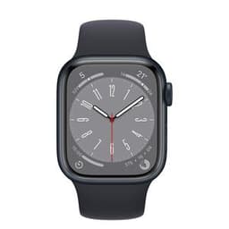 Apple Watch (Series 8) 2022 GPS 41 - Aluminium Midnight - Sport band Black