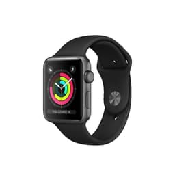 Apple Watch Series 4 (2018) GPS + Cellular 40 mm - Aluminium Space Gray - Sport band Black