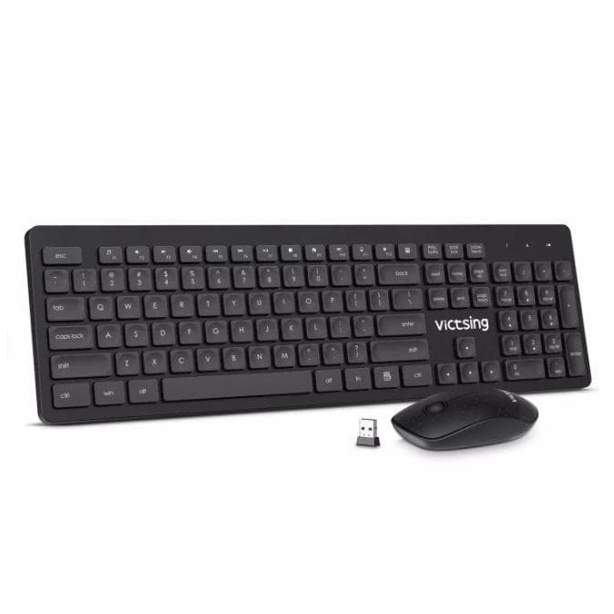 Victsing Keyboard QWERTY English (UK) Wireless pc176
