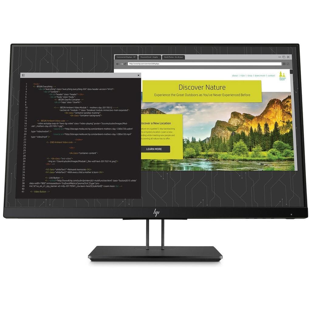 24-inch HP Z24NF G2 1920 x 1080 LED Monitor Black