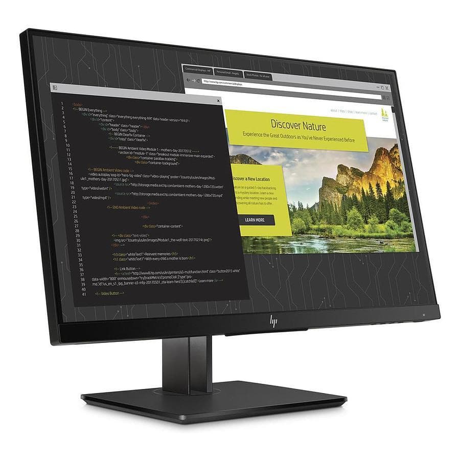 24-inch HP Z24NF G2 1920 x 1080 LED Monitor Black