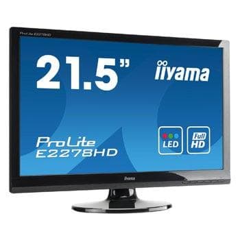 22-inch Iiyama ProLite E2278HD 1920 x 1080 LED Monitor Black