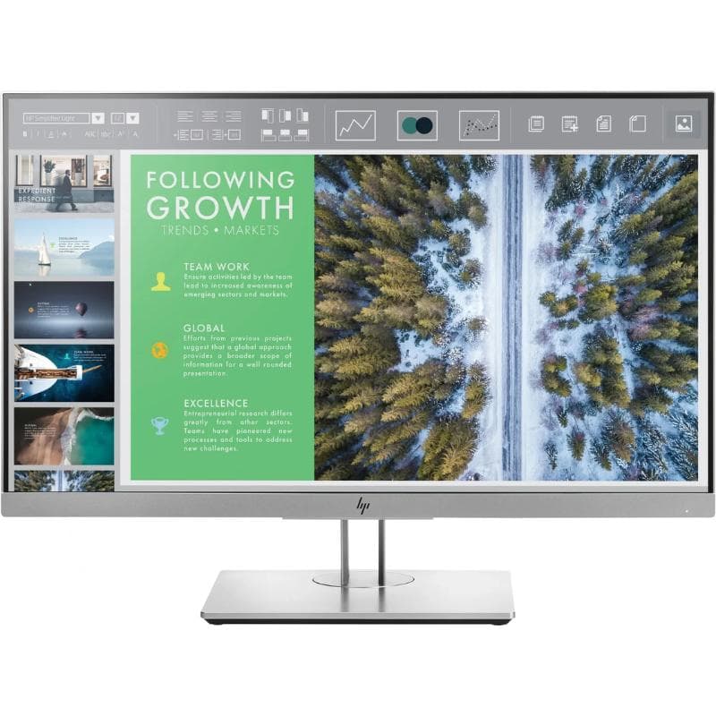 23,8-inch HP E243 1920 x 1080 LED Monitor Grey