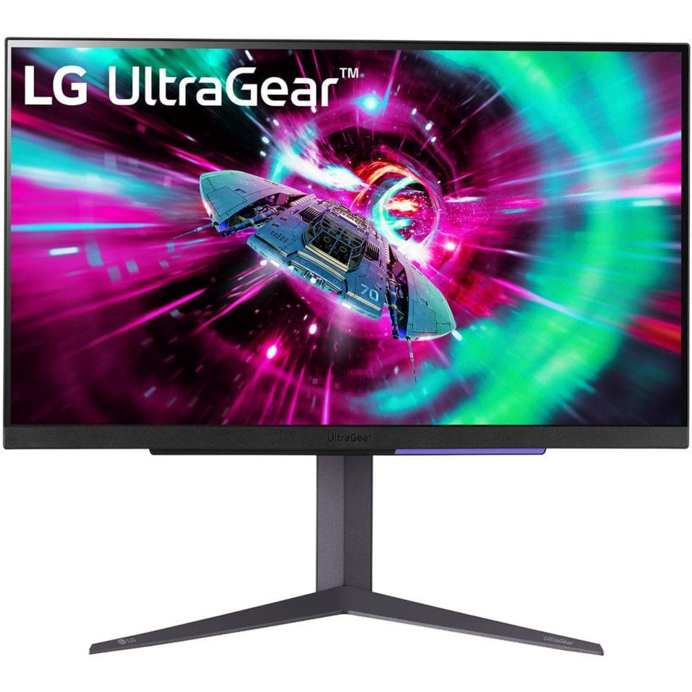 27-inch LG UltraGear 27gr93u 3840 x 2160 LCD Monitor Black