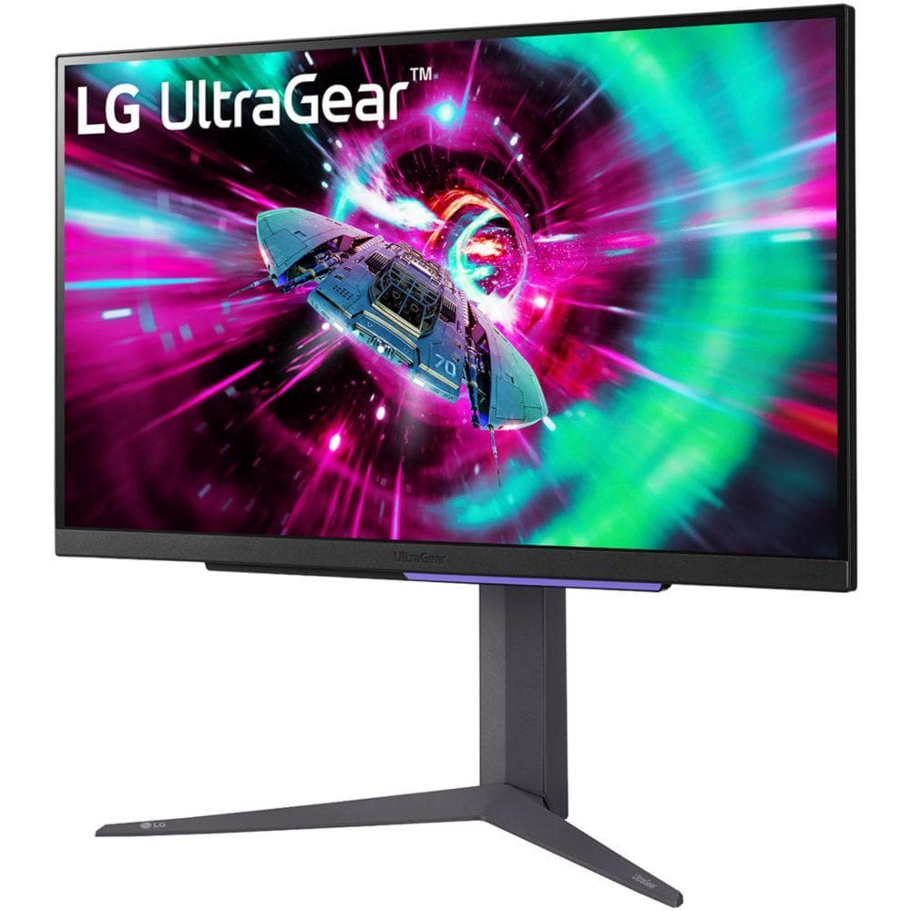 27-inch LG UltraGear 27gr93u 3840 x 2160 LCD Monitor Black