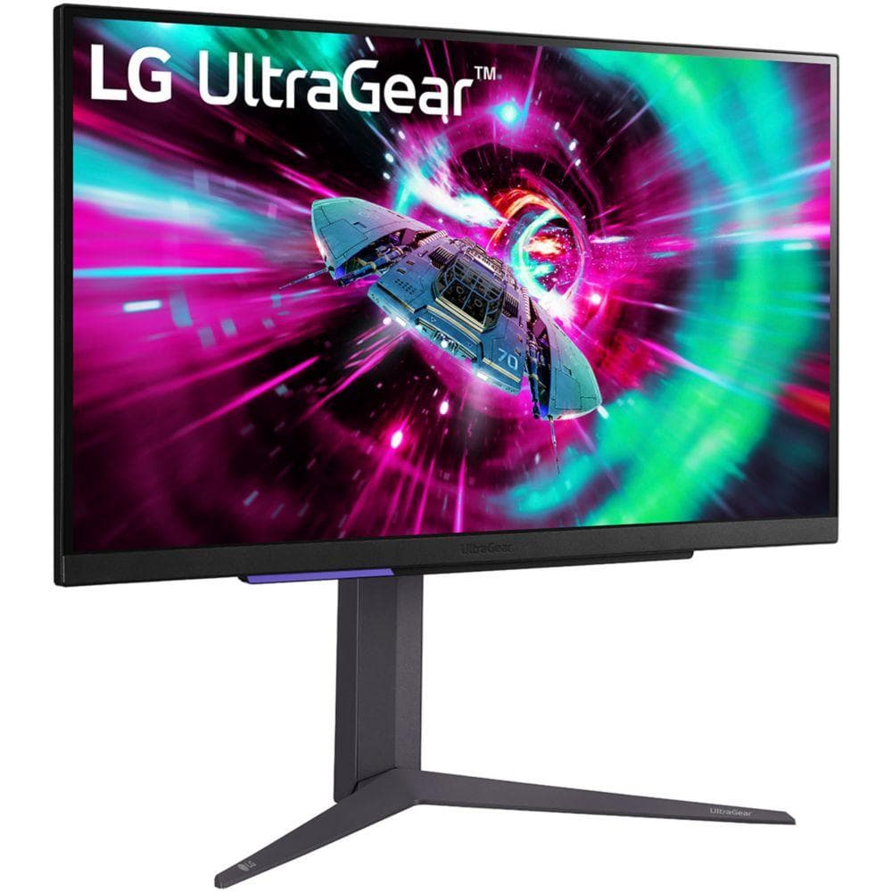 27-inch LG UltraGear 27gr93u 3840 x 2160 LCD Monitor Black