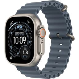 Apple Watch Ultra 3 (2025) GPS + Cellular 49 mm - Titanium Natural - Ocean band Blue