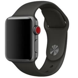 Apple Watch (Series 3) 2017 GPS + Cellular 42 - Aluminium Space Gray - Sport band Grey