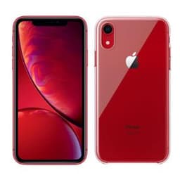 Bundle iPhone XR + Apple Case (Transparent) - 128GB - Product(Red) - Unlocked