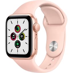 Apple Watch Series SE 1 (2020) GPS 40 mm - Aluminium Gold - Sport band Pink