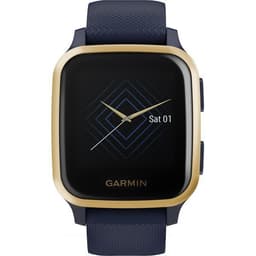 Smart Watch Garmin HR GPS Venu SQ Music Edition - Blue/Gold