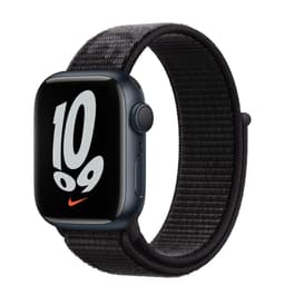 Apple Watch Series 7 (2021) GPS 41 mm - Aluminium Midnight - Sport loop Black
