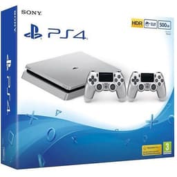 PlayStation 4 Slim 500GB - Grey - Limited edition Silver