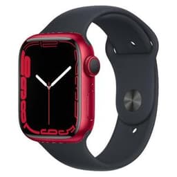 Apple Watch (Series 7) 2021 GPS + Cellular 41 - Aluminium Red - Sport loop Black