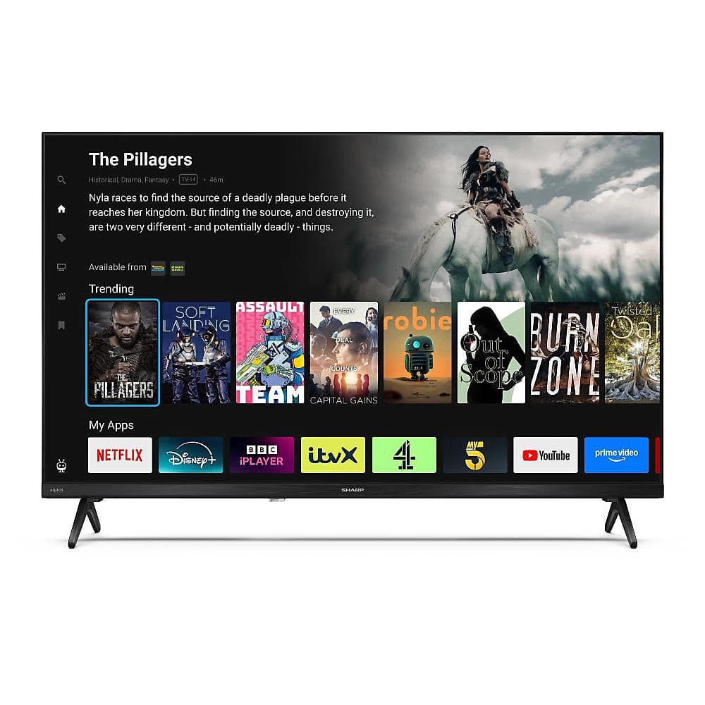 Sharp 32HE3245K 32.0000" 1366x768 HD 720p QLED Smart TV