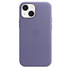 Apple Leather case iPhone 13 Mini - Magsafe - Leather Violet