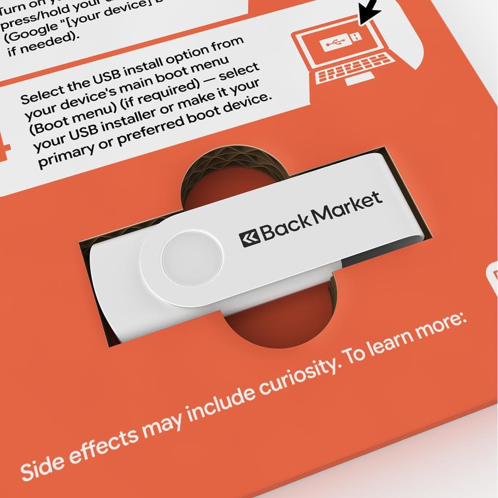Back Market + ChromeOS Flex USB Key