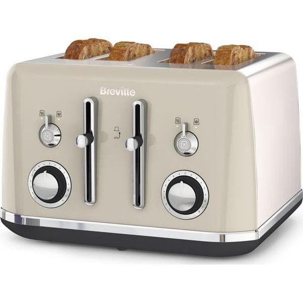 Toaster Breville Mostra VTT930 slots - Cream