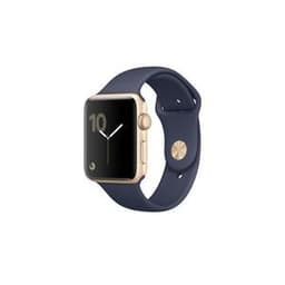 Apple Watch (Series 2) 42 - Aluminium Gold - Midnight blue