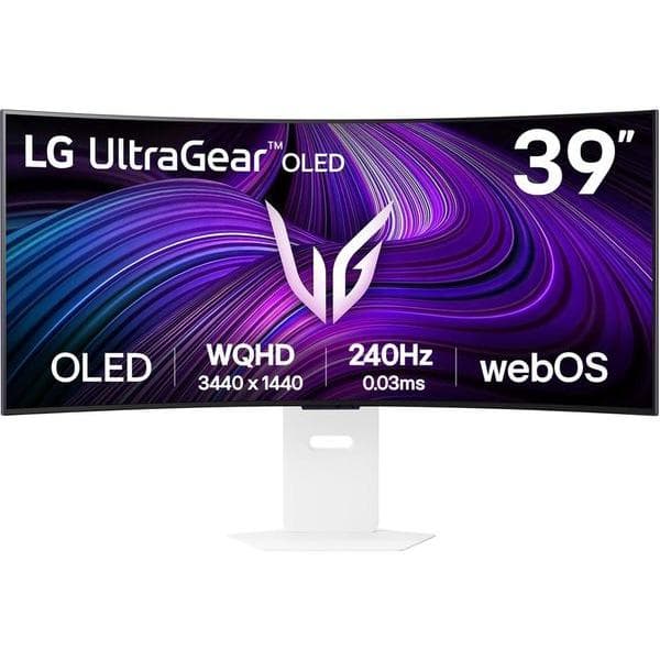 39-inch LG UltraGear GX9s 39GX90SA-W.AEK 2560 x 1440 OLED Monitor White