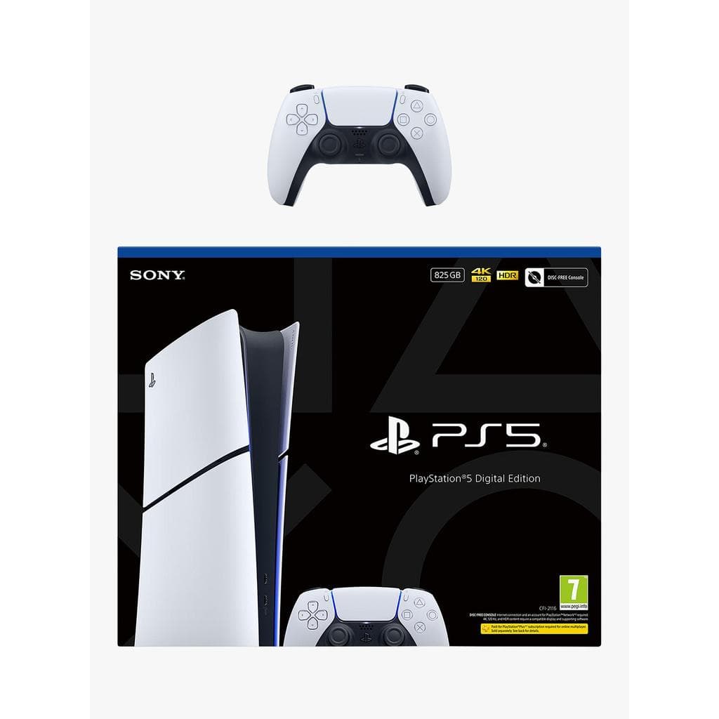 PlayStation 5 Slim Digital Edition 1000GB - White Digital Edition (Slim)