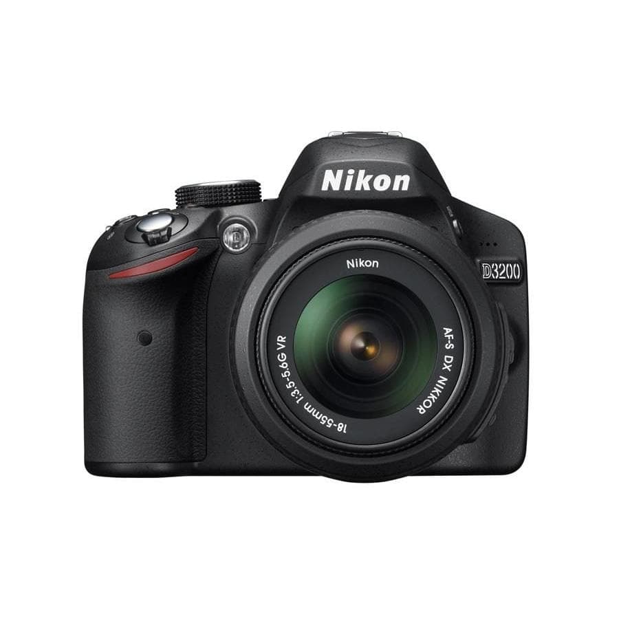 Reflex - Nikon D3200 - Black + Nikon AF-S DX Nikkor 55-300mm f/4.5-5.6 G ED VR