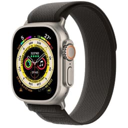 Apple Watch Ultra 2 (2023) GPS + Cellular 49 mm - Titanium Natural Titanium - Trail loop Black