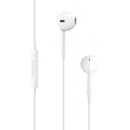 Genuine Oem Apple MD827ZM/A wired Headphones with microphone - White