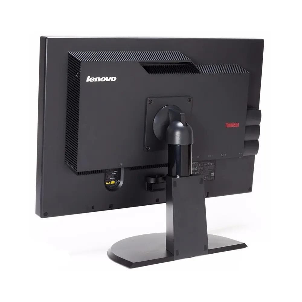 24-inch Lenovo ThinkVision LT2452P 1920 x 1080 LCD Monitor Black