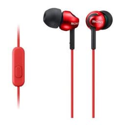 Sony MDR-EX110APR Earbud Earphones - Red