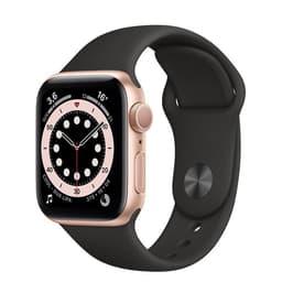 Apple Watch Series 4 (2018) GPS 40 mm - Aluminium Gold - Sport band Black