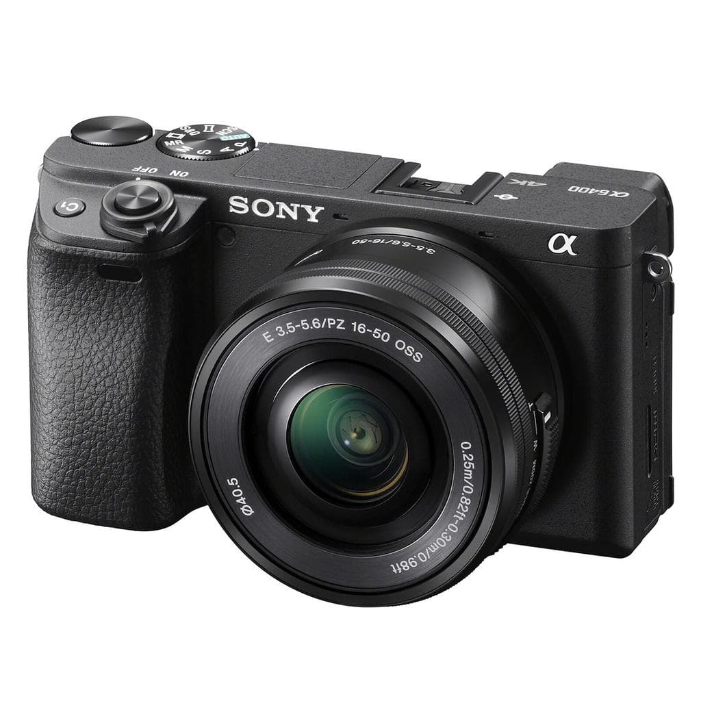 Compact Alpha 6400 - Black + Sony Sony E PZ 16-50 mm f/3.5-5.6 OSS II f/3.5-5.6