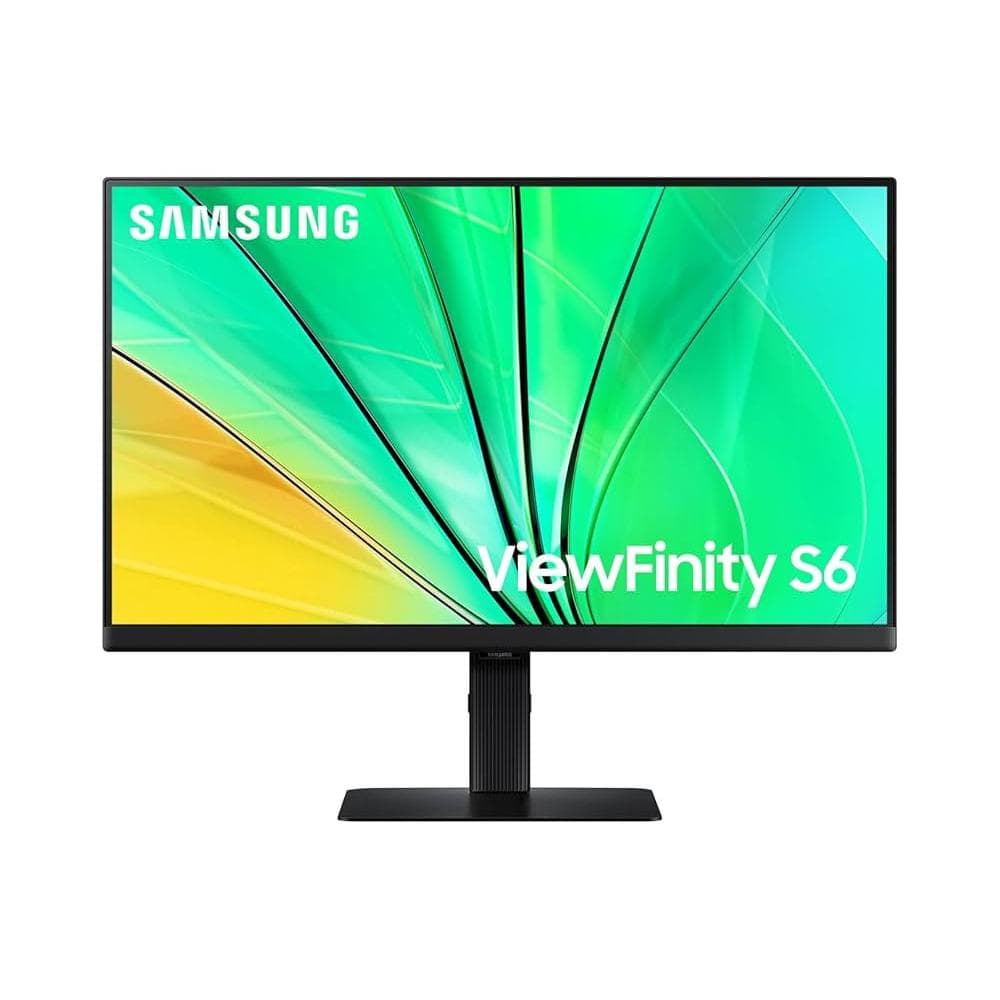 24-inch Samsung ViewFinity S6 S60D 2560 x 1440 LCD Monitor Black