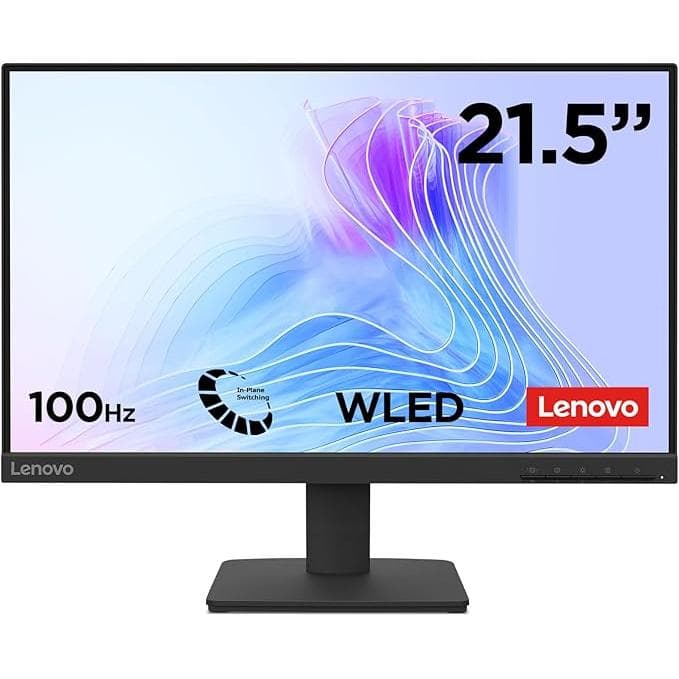 21.5-inch Lenovo L22-4E 1920 x 1080 LED Monitor Black