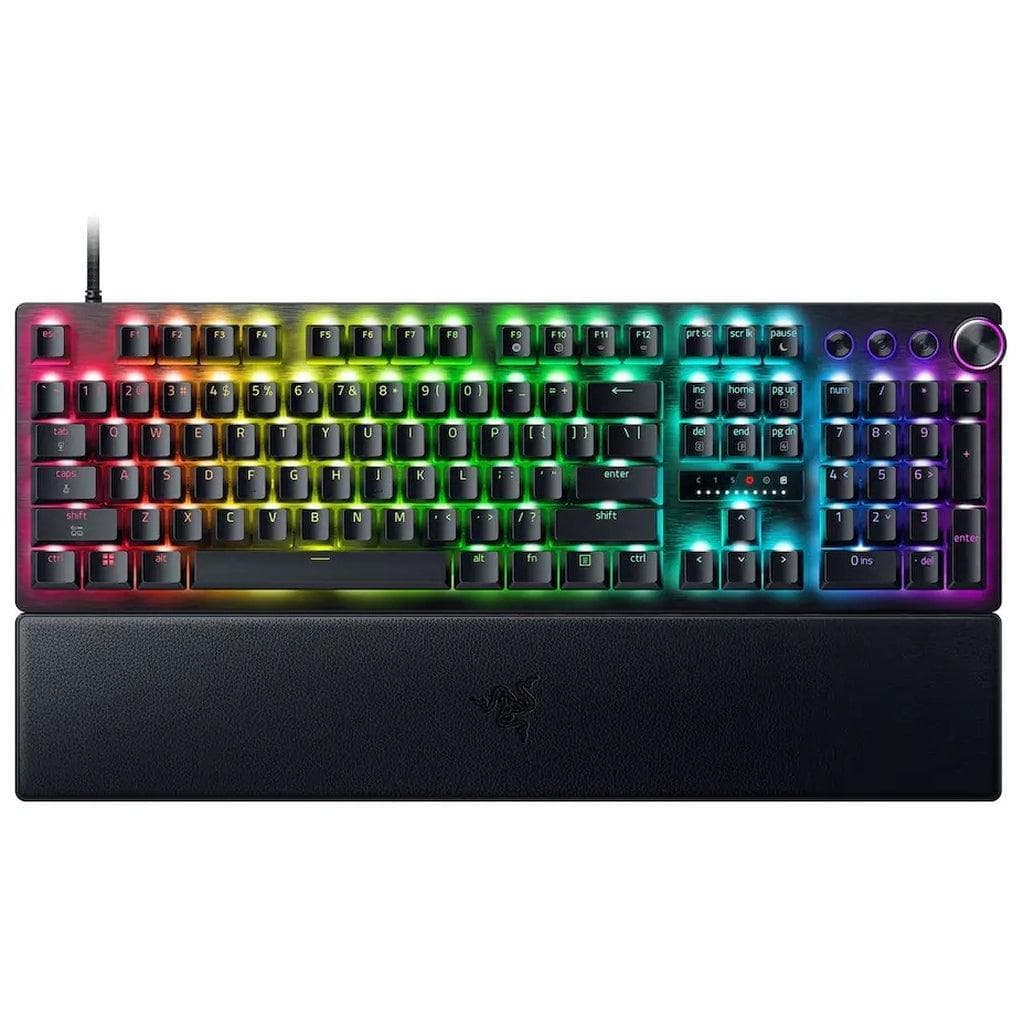 Razer Keyboard QWERTY QWERTY - English (US) Backlit Keyboard Huntsman V3 Pro