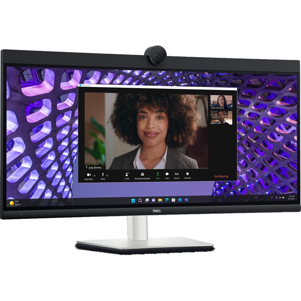 34-inch Dell P3424WEB 3440 x 1440 LCD Monitor Black