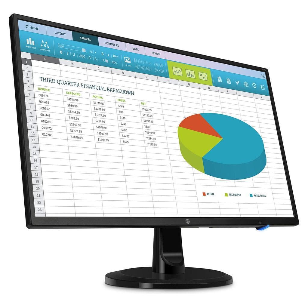 24-inch HP V24 1920 x 1080 LED Monitor Black