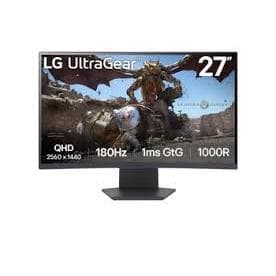 27-inch LG 27GS60QC-B 1920 x 1080 LED Monitor Black