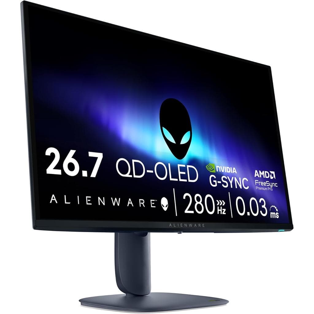27-inch Alienware AW2725D 2560 x 1440 OLED Monitor Black