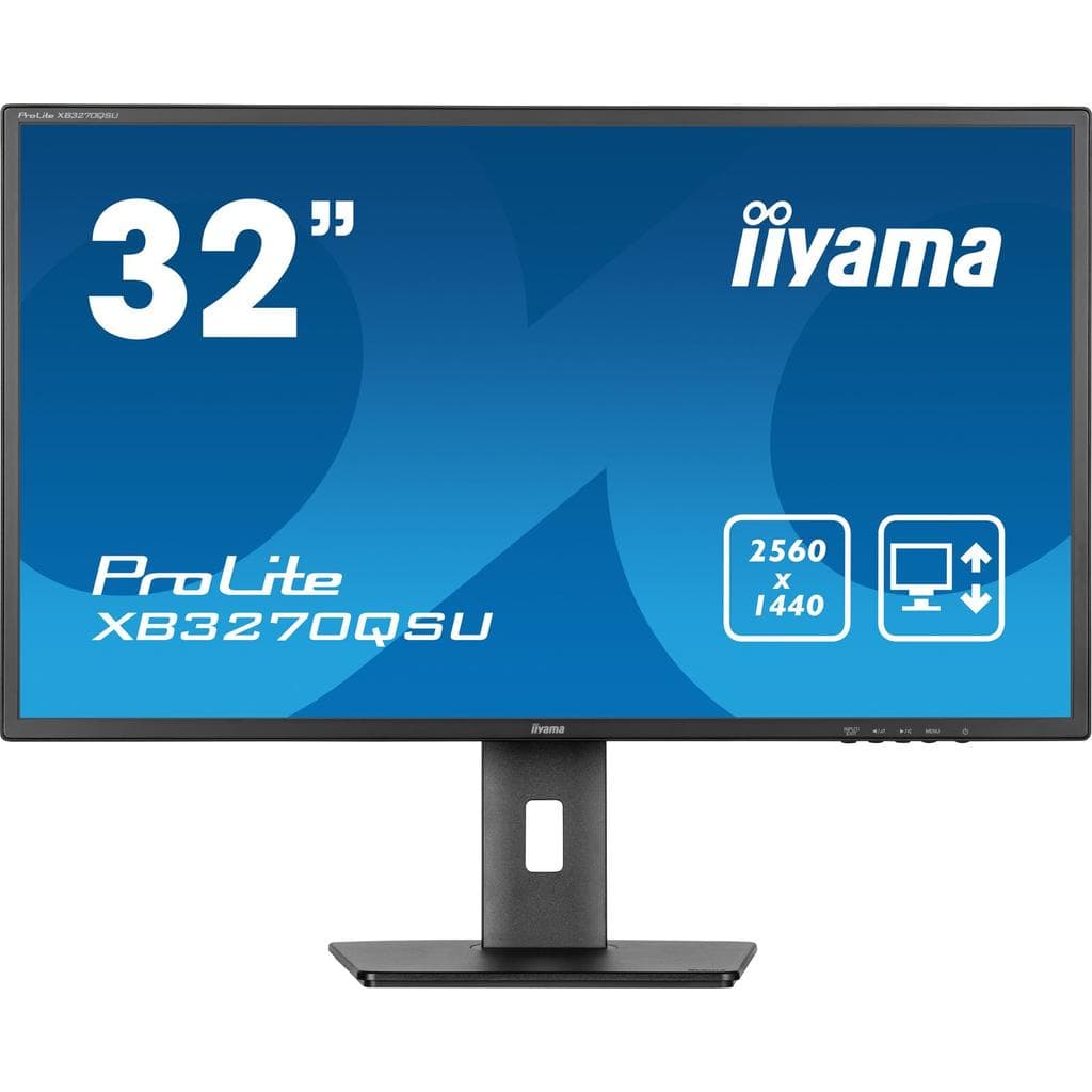 32-inch Iiyama XB3270QSU-B1 2560 x 1440 LED Monitor Black