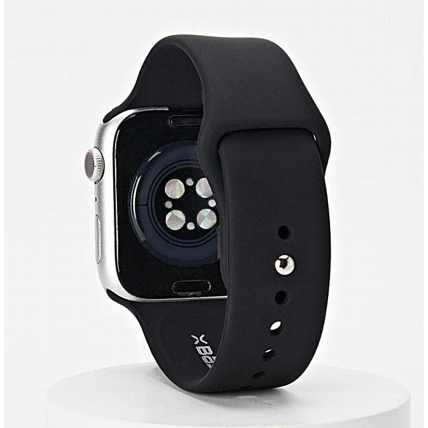 Silicone Band for Apple Watch – Fits 42/44/45/49mm – Black