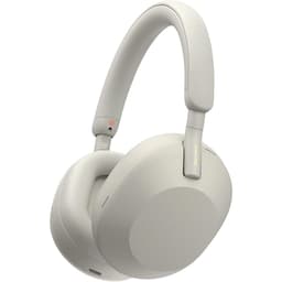 Sony WH-1000XM5-S Noise cancelling Headphone Bluetooth with microphone - Silver
