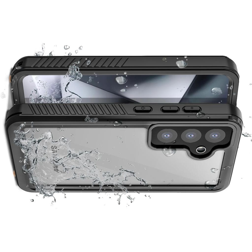 Galaxy S24 and protective screen - TPU - Black